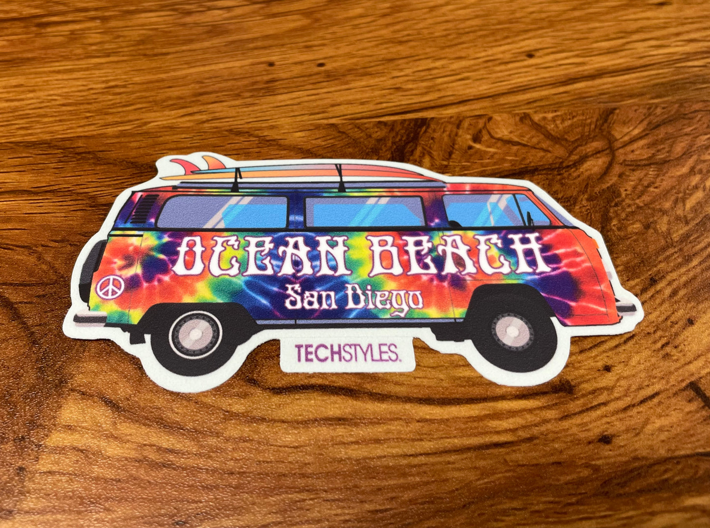 South Coast Cosmic Van Sticker