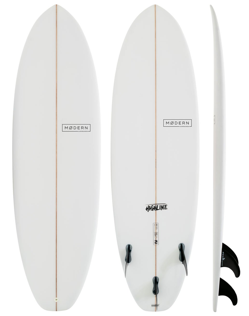 MODERN HIGHLINE 6'2" SURFBOARD