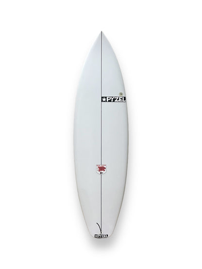 PYZEL RED TIGER 5'11" SURFBOARD