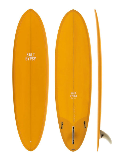 SALT GYPSY MID TIDE EGG SURFBOARD 7'4"