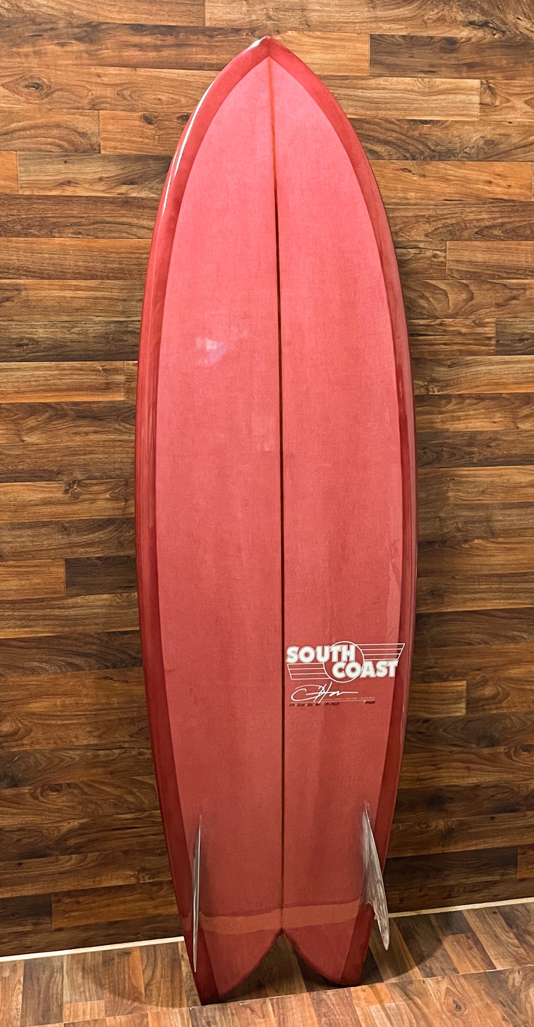 SOUTH COAST OLD SCHOOL FISH G&P 6'0" SURFBOARD