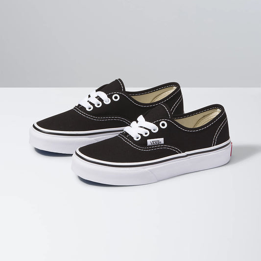 Vans Kids Authentic Shoes Black / White