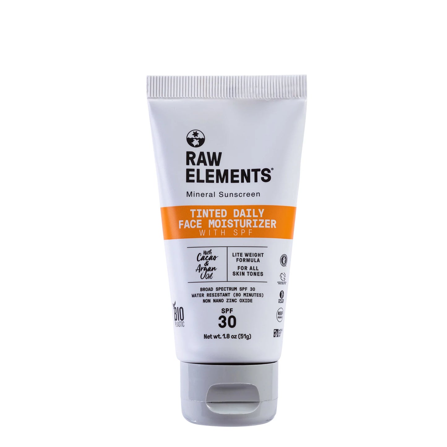 Raw Elements 30 Spf Daily Face Tinted Lotion
