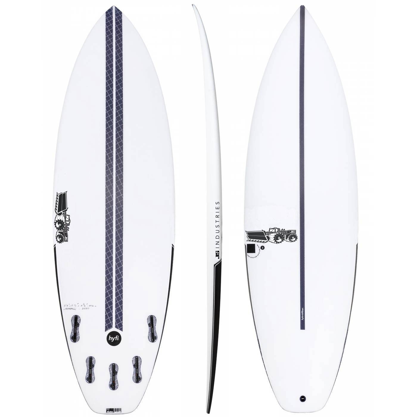 JS BLAK BOX 3 HYFI 6'4 SURFBOARD