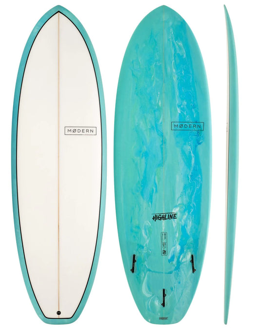 MODERN HIGHLINE 6'4" SURFBOARD