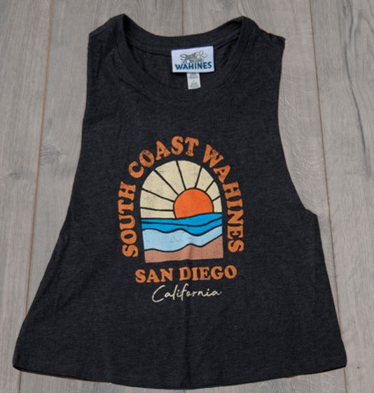 SOUTH COAST LADIES WITH THE TIDE TANK BLACK