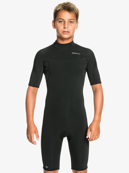 QUIKSILVER BOYS 2/2MM EVERY DAY SESSIONS BACK ZIP SPRINGSUIT
