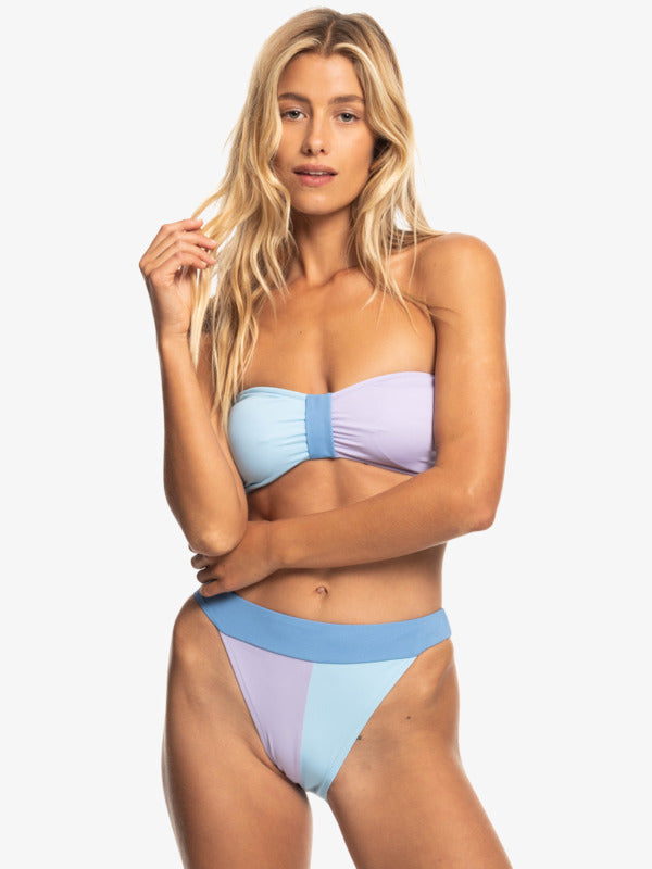 Quiksilver X Stranger Things Lenora Bandeau Bikini Top