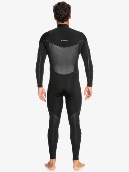 Quiksilver Mens Marathon Sessions 3/2mm Chest Zip Wetsuit