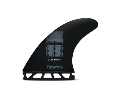 FUTURES VS ANDO BLACKSTIX SURFBOARD FINS