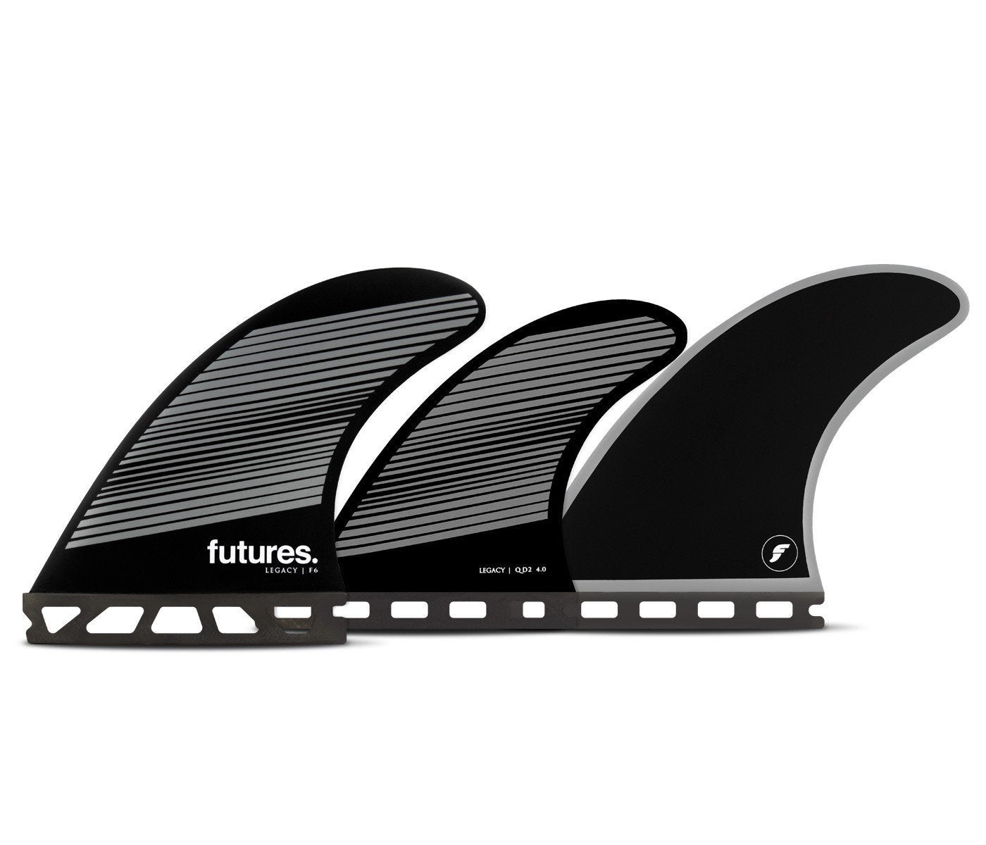 FUTURES F6 LEGACY 5-FIN SURFBOARD FINS
