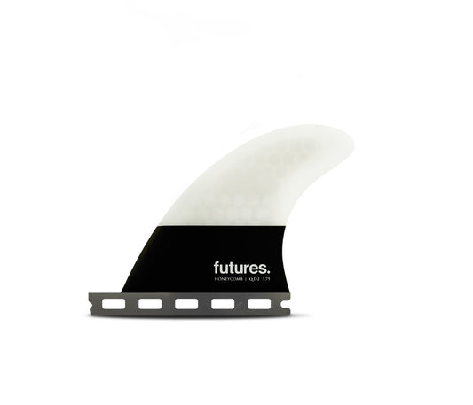 FUTURES QD2 FLAT QUAD SURFBOARD FINS
