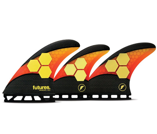 Futures Am2 Techflex Tri-Quad Surfboard Fins