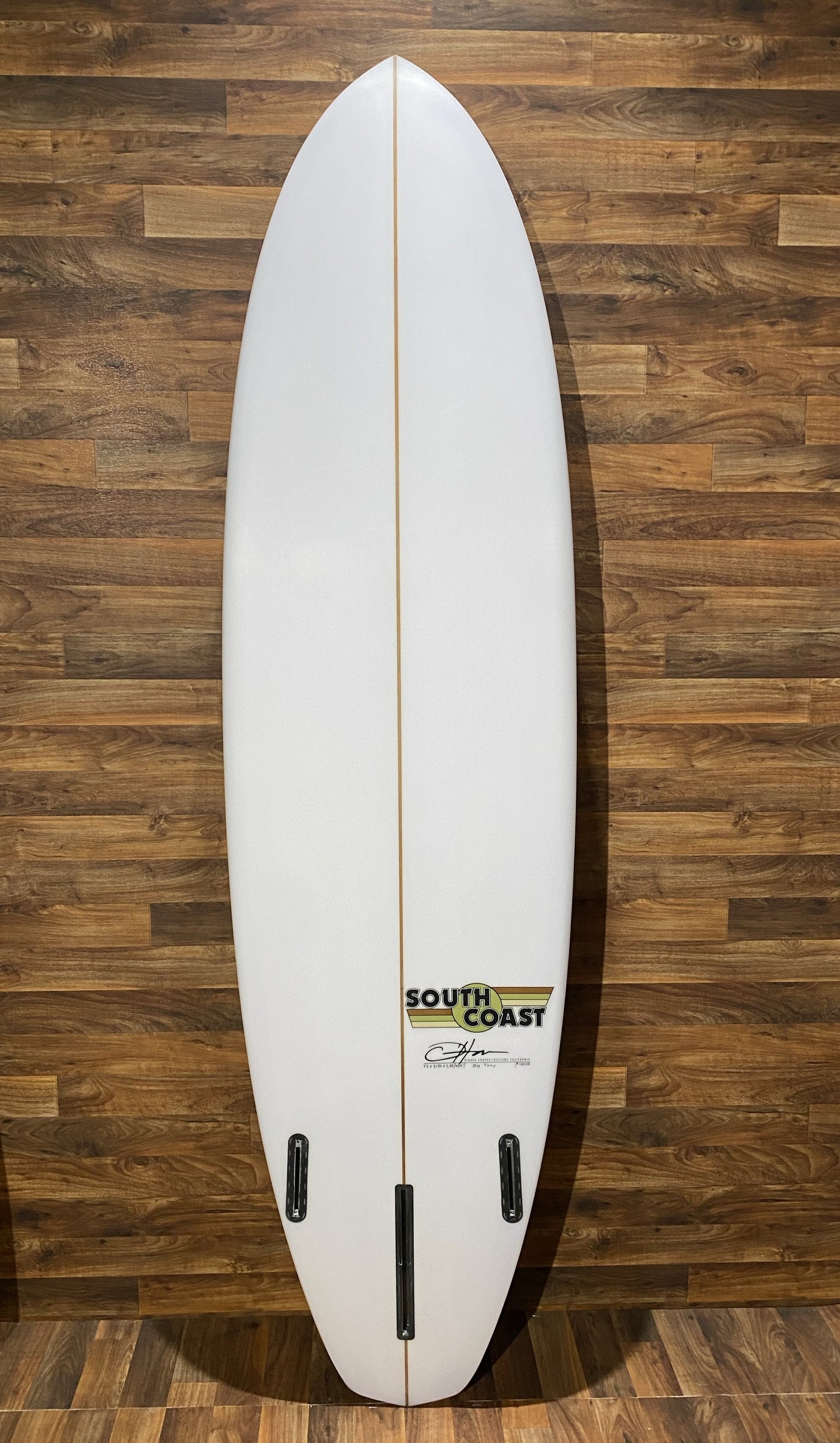 SOUTH COAST BIG TONY SURFBOARD 7'0”