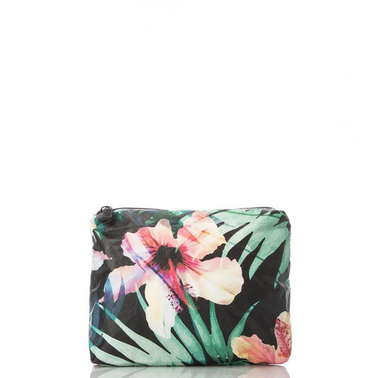 Aloha Mid Hibiscus Palm Pouch Bag
