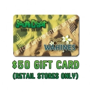 SOUTH COAST $50 GIFT CARD